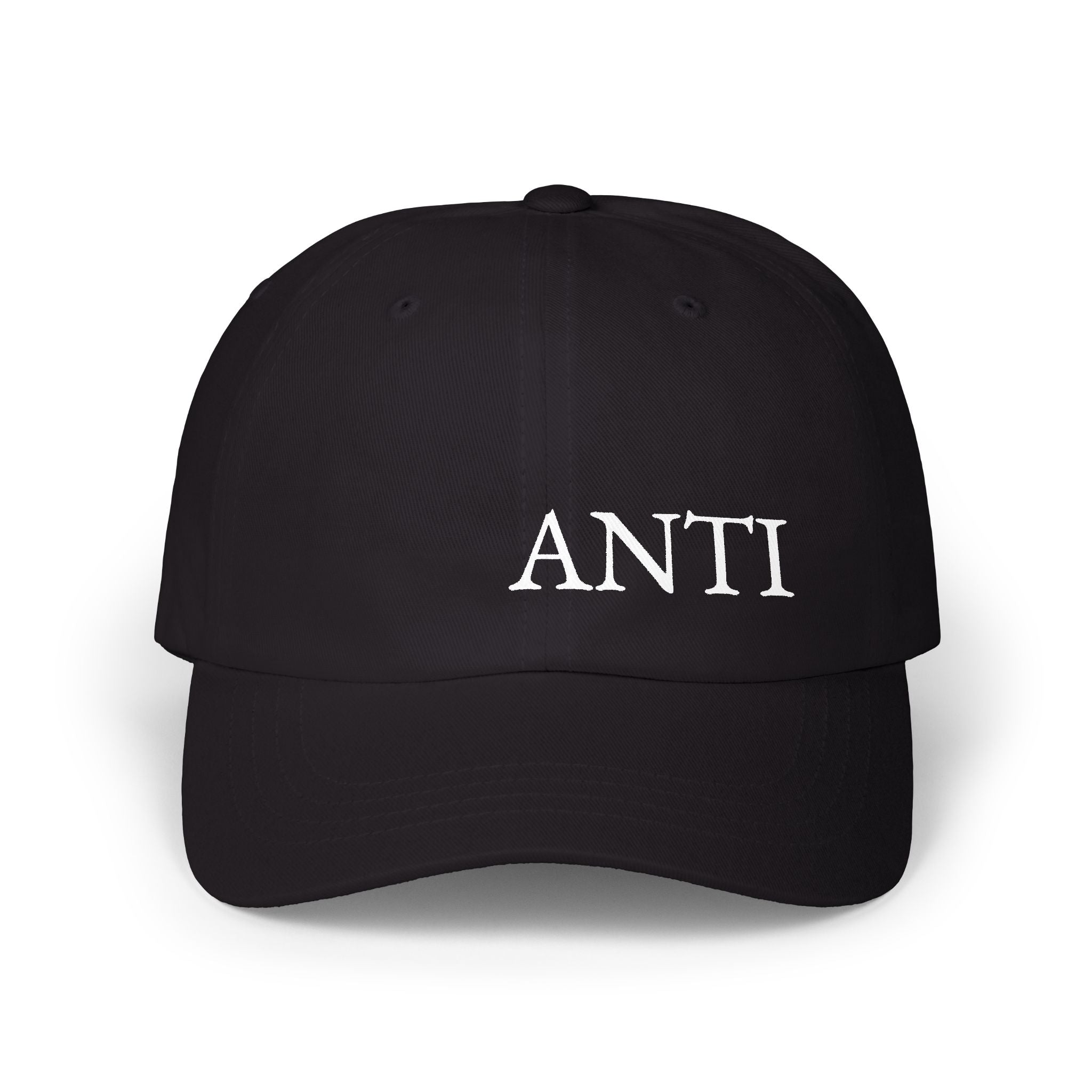 Anti Embroidered Dad Cap